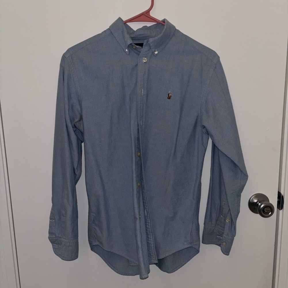 Boy’s Ralph Lauren Blue Button Down